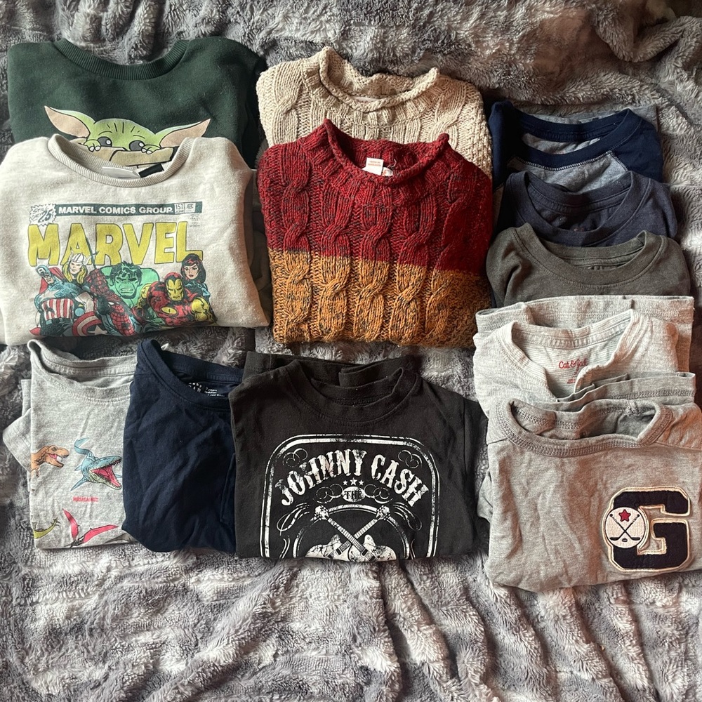 3T Boy’s 12 Top Bundle
